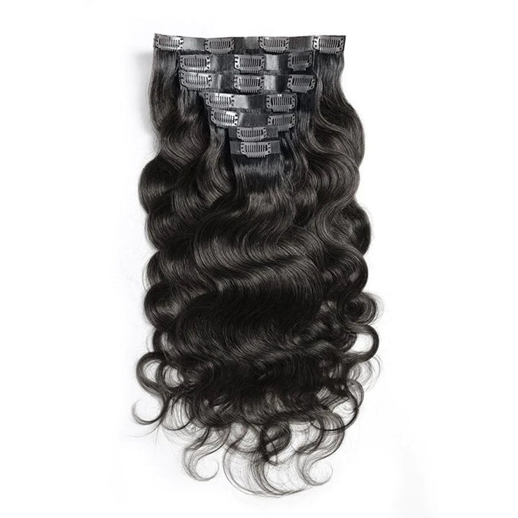 Russian Raw Hair  Seamless Clip-Ins Hair Extension